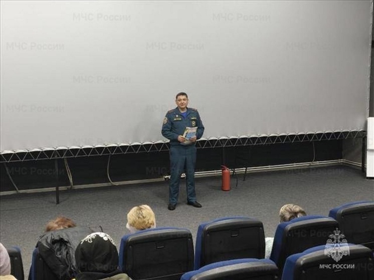 В Ефремове сотрудники МЧС научили работников культуры правилам безопасности