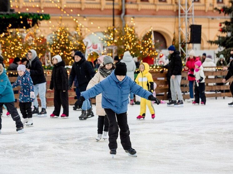 Каток на Нижегородской ярмарке откроется 12 декабря