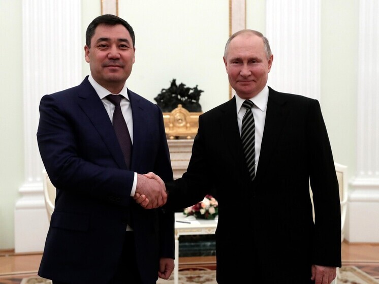 Путин и Жапаров по итогам переговоров в Киргизии подписали совместное заявление