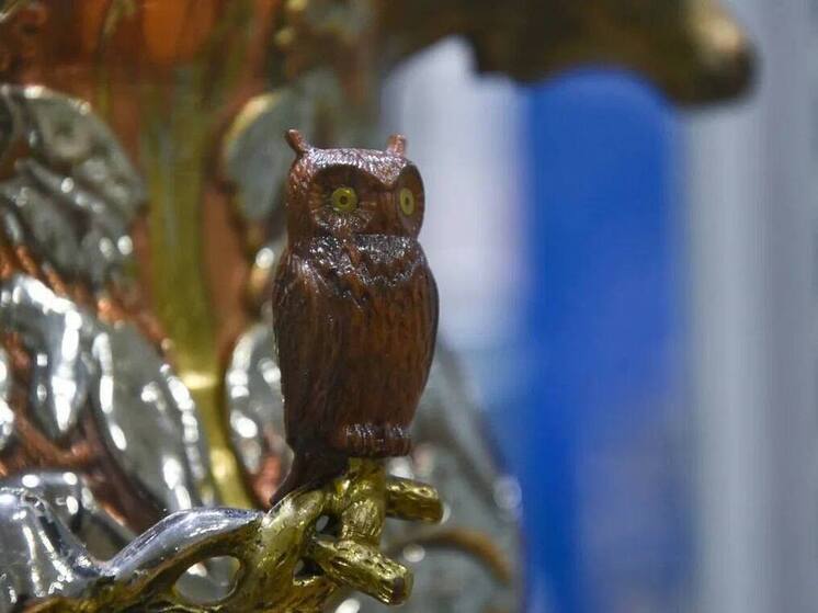 Уникальные самовары для первых лиц представлены в Туле