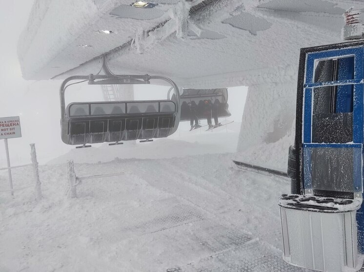 На курорте Большой Вудъявр открыли трассу 15 на северном склоне