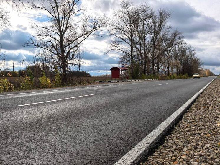 В Тульской области отремонтировали 18 километров дорог опорной сети