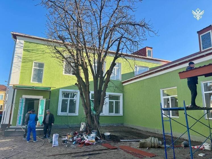 В Геническе Херсонской области завершается реконструкция школы искусств