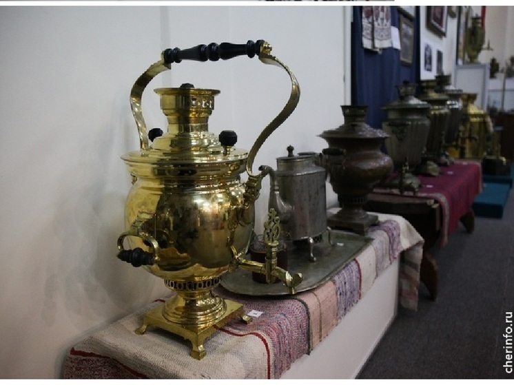 Выставка самоваров открылась в Череповце (0+)