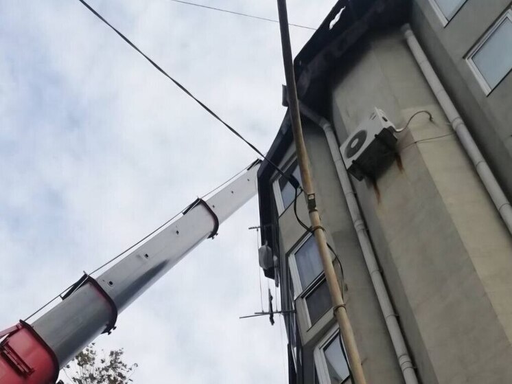 В Туапсе объявили локальный режим ЧС после атаки беспилотников