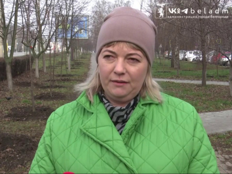 Тысячи деревьев и кустарников украсят Белгород в 2026 году