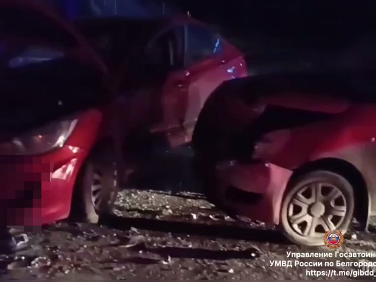 В Белгороде столкнулись «Хендай» и «Шкода»: пострадали мужчина и женщина