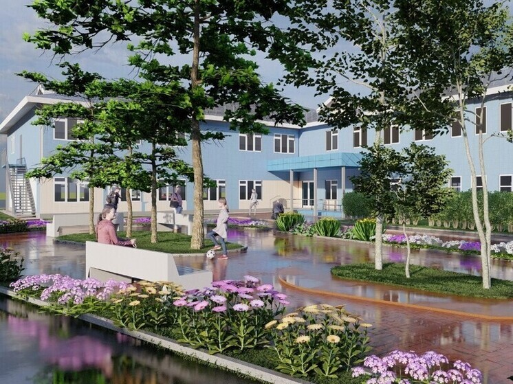 Ярославское правительство нашло подрядчика на благоустройство вокруг новой поликлиники