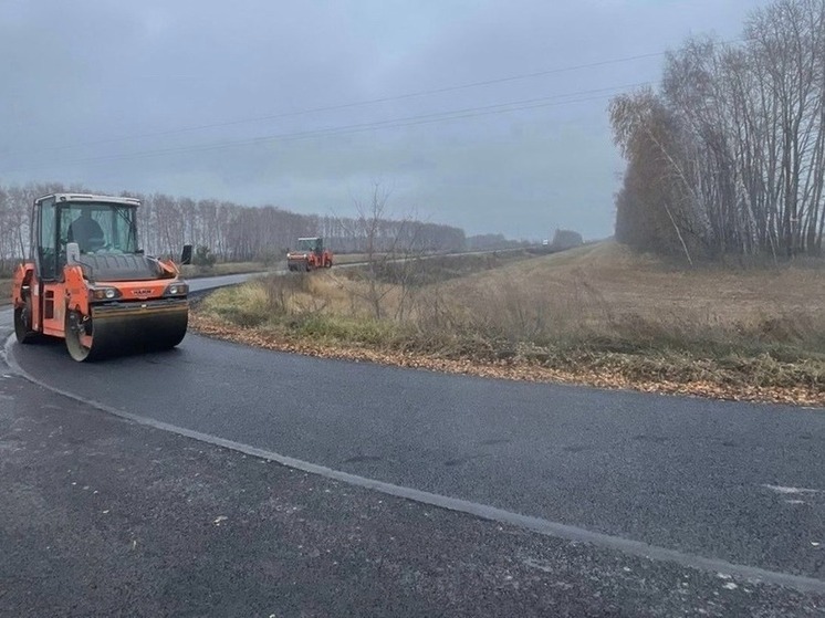 Сроки сорваны: ремонт ключевой трассы в Рассказовском районе завершат только в декабре