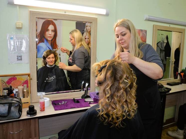 В Орле для мам устроили день красоты