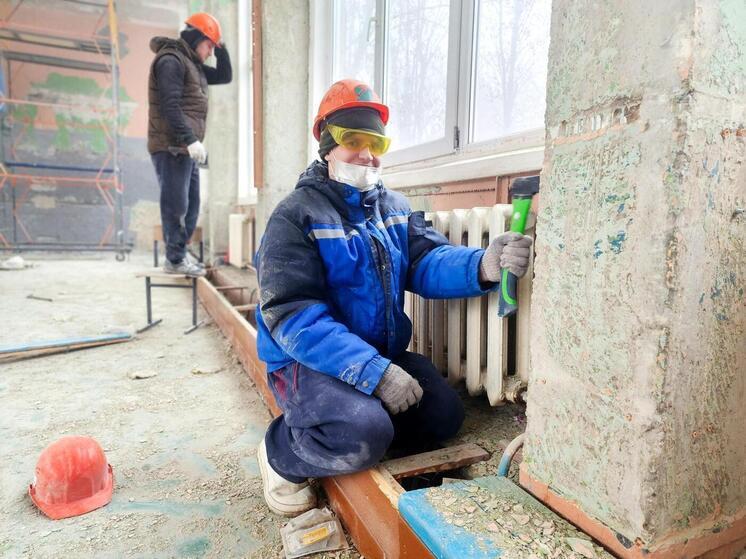 Липицкая школа Городского округа Серпухов на новом этапе капремонта