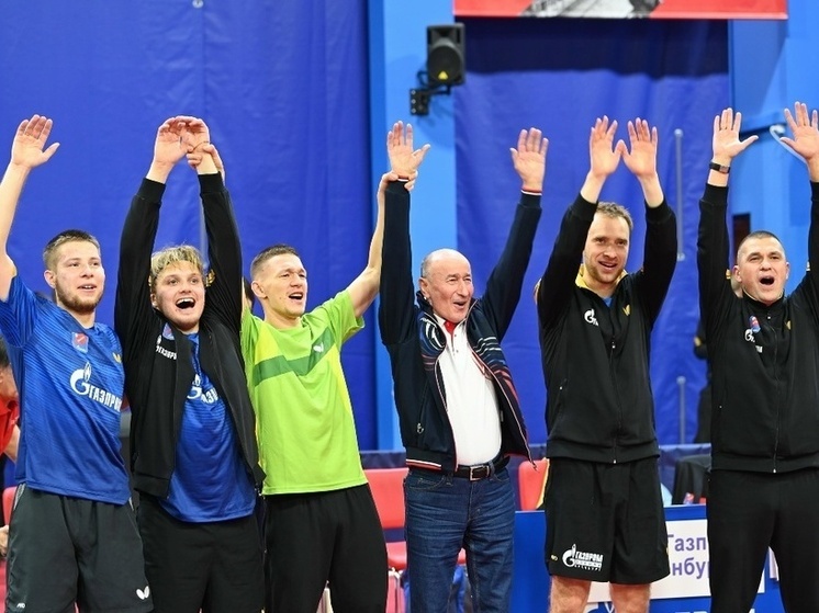 «Факел-Газпром» выиграл все 11 матчей в Премьер-лиге по настольному теннису