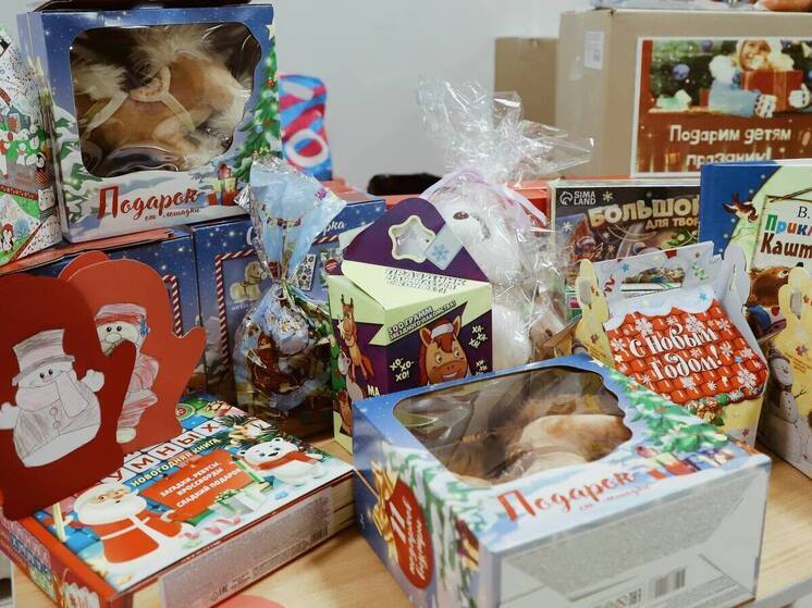 Книги, игрушки и сладости к Новому году собрали дети Тарко-Сале для сирот Донбасса