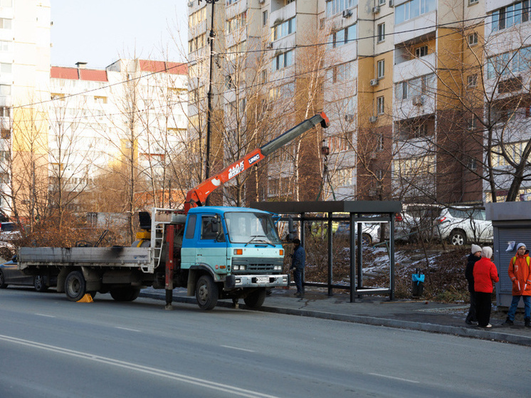 Во Владивостоке в Снеговой Пади установят новые остановочные павильоны