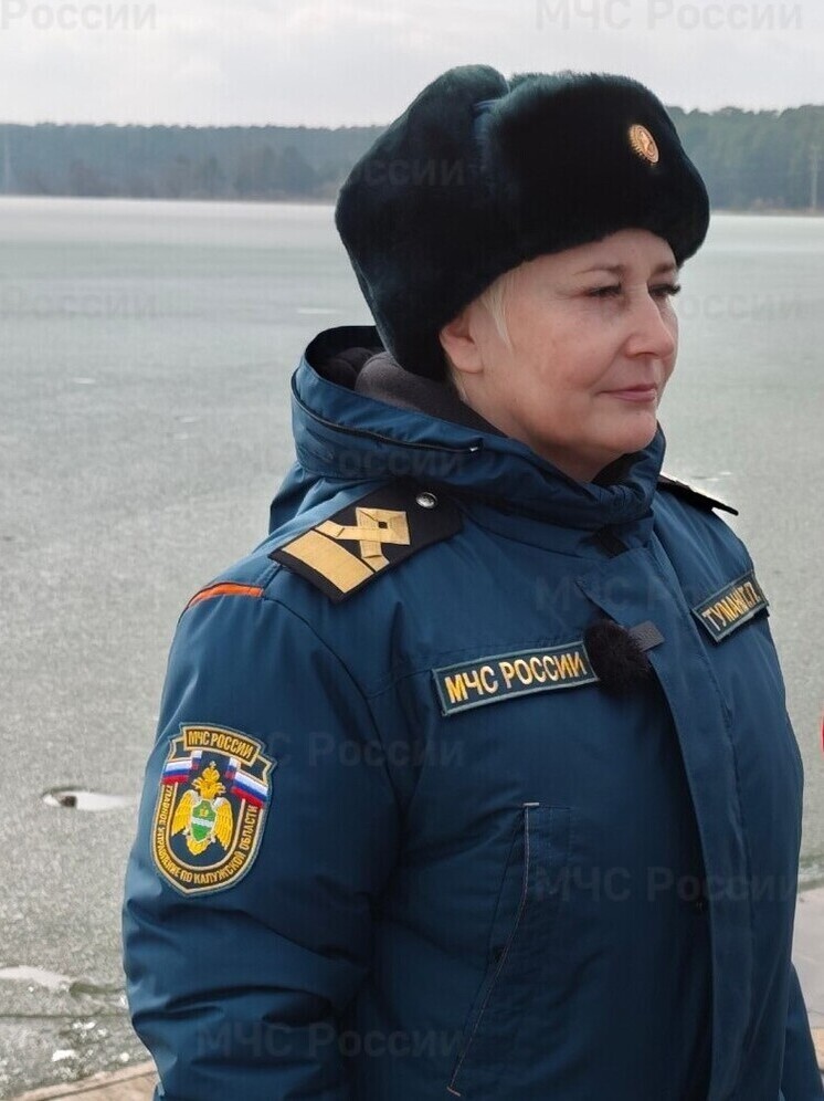 Калужские спасатели заранее предупреждают рыбаков об опасности