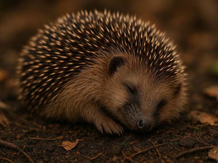 В Курской области предупредили жителей: ежи в спячке — не мертвые ежи