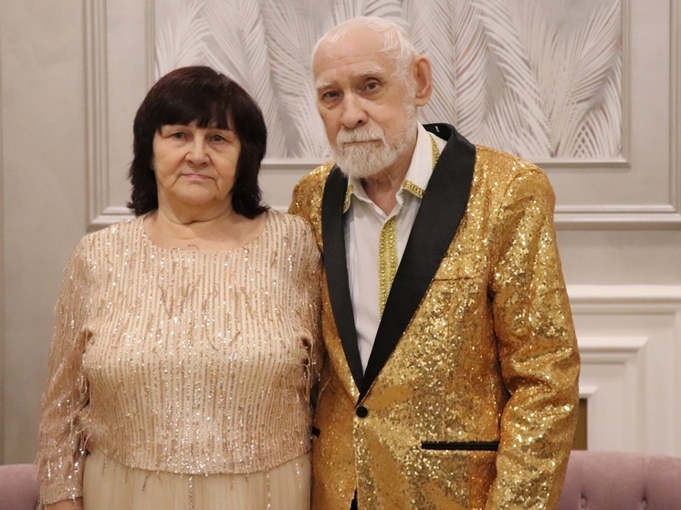 Северодвинская семья Соловьёвых отмечает золотую свадьбу