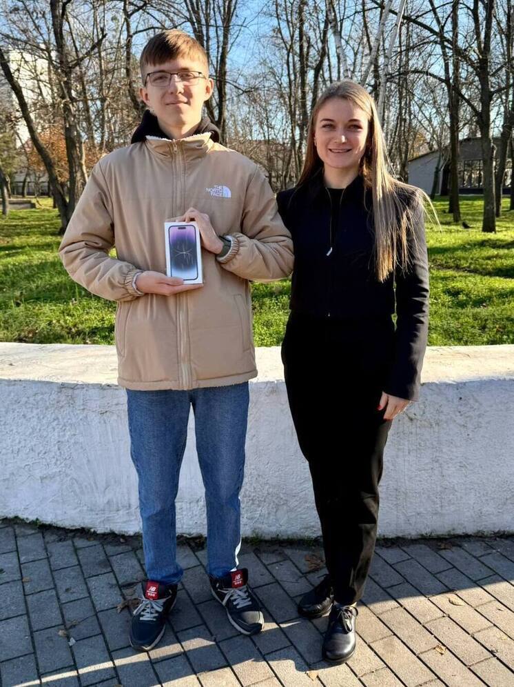 Юному герою из Запорожской области вручили ценный подарок