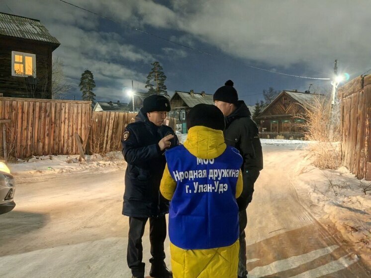 В Улан-Удэ прошел совместный рейд в микрорайоне Сосновый-2