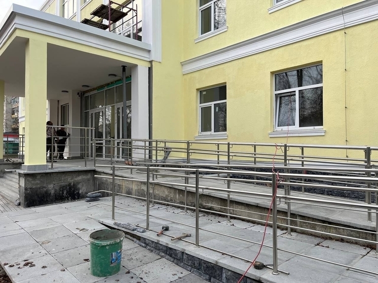 В Кольчугино завершается строительство поликлиники