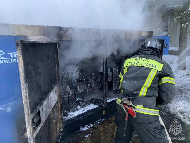 В Новгородской области 26 ноября сгорели частный дом и дизельный генератор