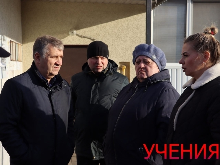 В Чернянском округе прошли учения по сливу систем отопления в МКД