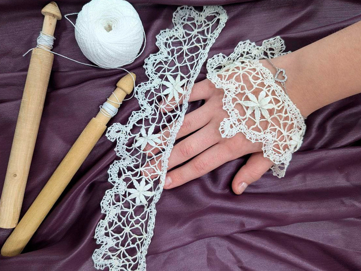 В Липецкой области школьники создают тренды для елецкого кружева