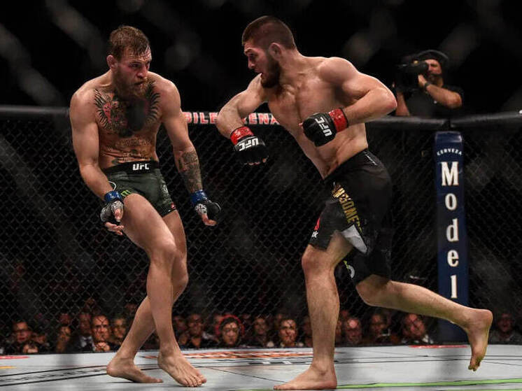 Российский боец предложил ирландцу вылечить его. 