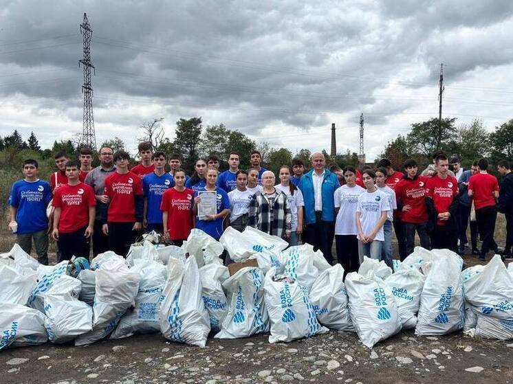 В Северной Осетии волонтеры очистили 140 км берегов рек