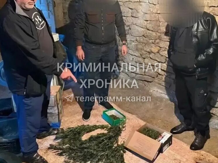 Крупную партию марихуаны обнаружили в доме жителя Дагестана