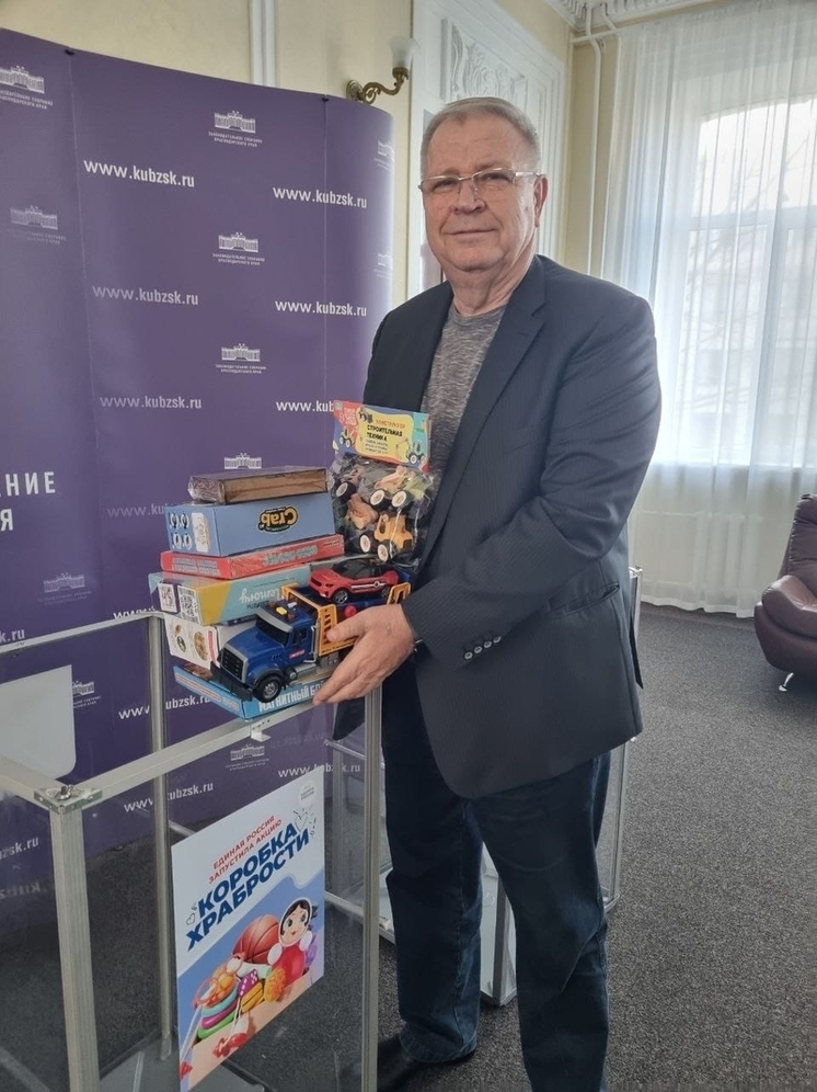 Депутат Решетняк об акции «Коробка храбрости»: Маленькая радость – стимул для выздоровления детей