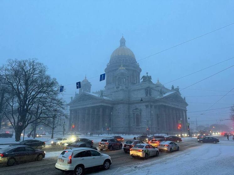 «Жёлтый» уровень опасности ждёт петербуржцев 28 ноября