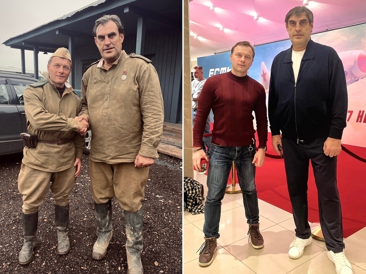 Калужанин сфотографировался с самым большим актёром страны