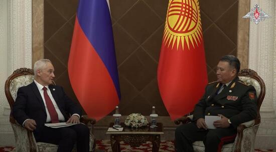 Андрей Белоусов провел переговоры с министром обороны Киргизии