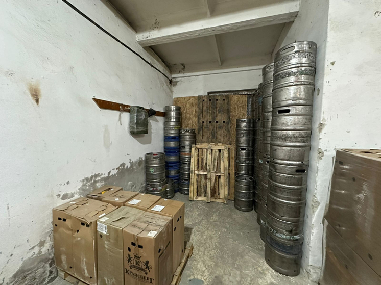 В Краснодаре из склада на Уральской изъяли кеги с более чем 4 500 литрами пива