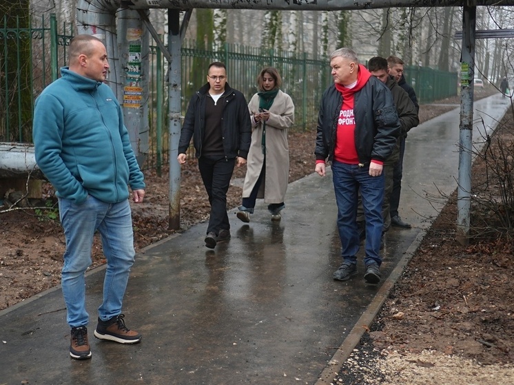 В Чебоксарах приняли в эксплуатацию 13 отремонтированных тротуаров