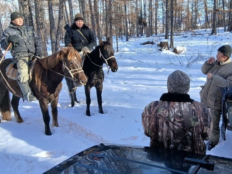 81 охотничья бригада работает в Туве в этом году