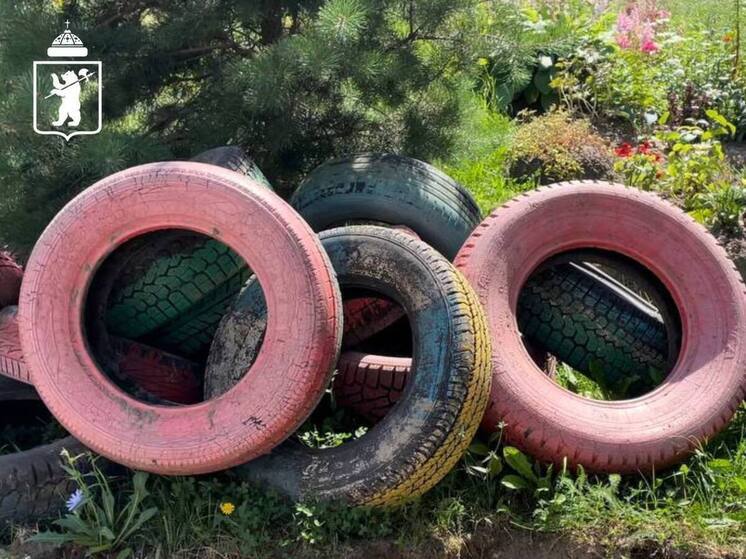 Мэрия Ярославля напомнила, куда везти покрышки.