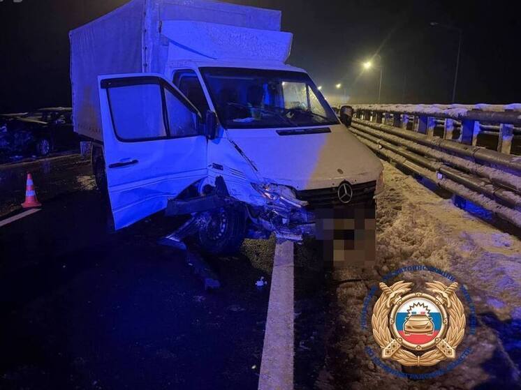 Двойная авария произошла на трассе в Калининградской области