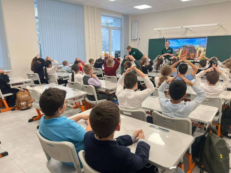 Сотрудники эконадзора провели занятие в Колтушской школе