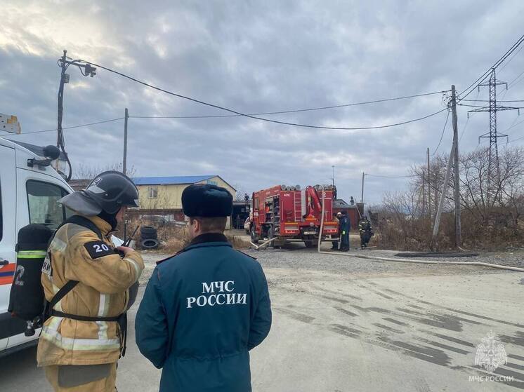 Возгорание керосина в бойлерной гаражного кооператива произошло в Южно-Сахалинске