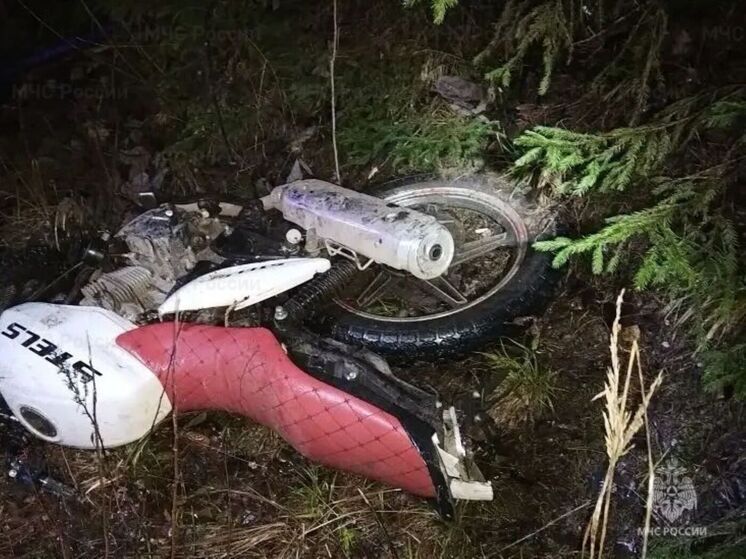 Toyota и мопед не поделили дорогу на трассе «Киров-Брянск»