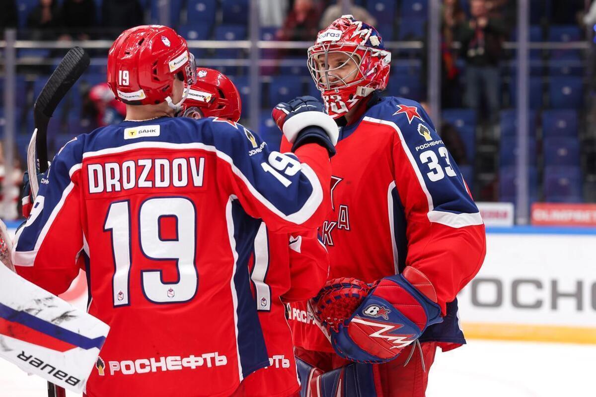 Хоккеисты ЦСКА дома победили «Ладу»