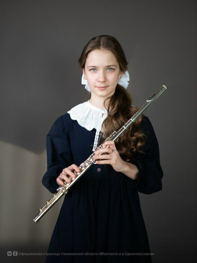 Ульяновская флейтистка Юна Гурьянова стала финалисткой конкурса «Щелкунчик»