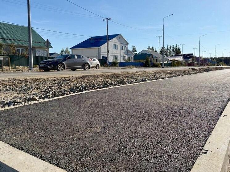 В Советском идёт опережающее обновление дорог