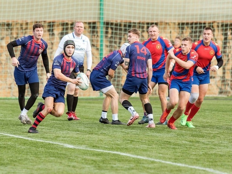 В Сочи сборная воздушно-космических сил победила в Армейском кубке регби-7