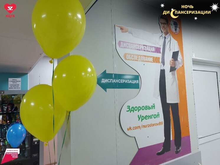 В Ночь диспансеризации поликлиники Нового Уренгоя приняли 800 пациентов