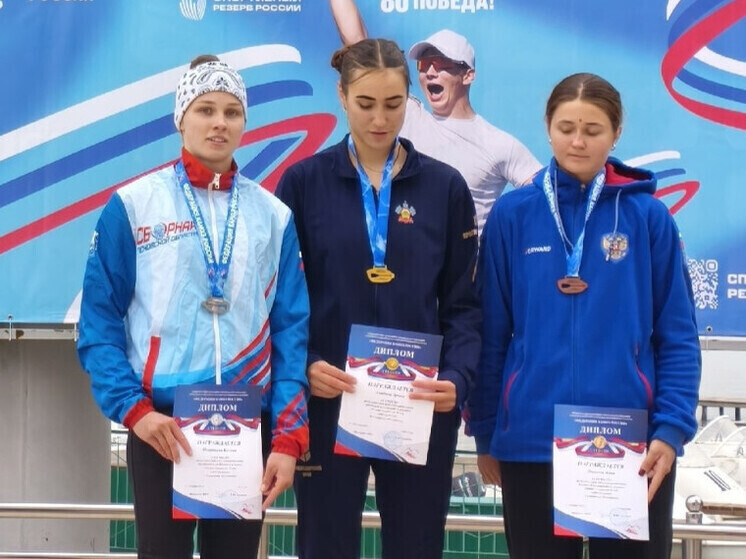 Псковичка Ксения Игнатьева заняла три призовых места на Первенстве России по гребле на байдарках и каноэ