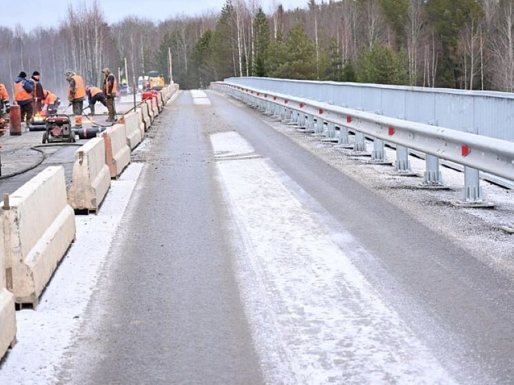 В Кировской области завершается ремонт ключевого моста через Кобру