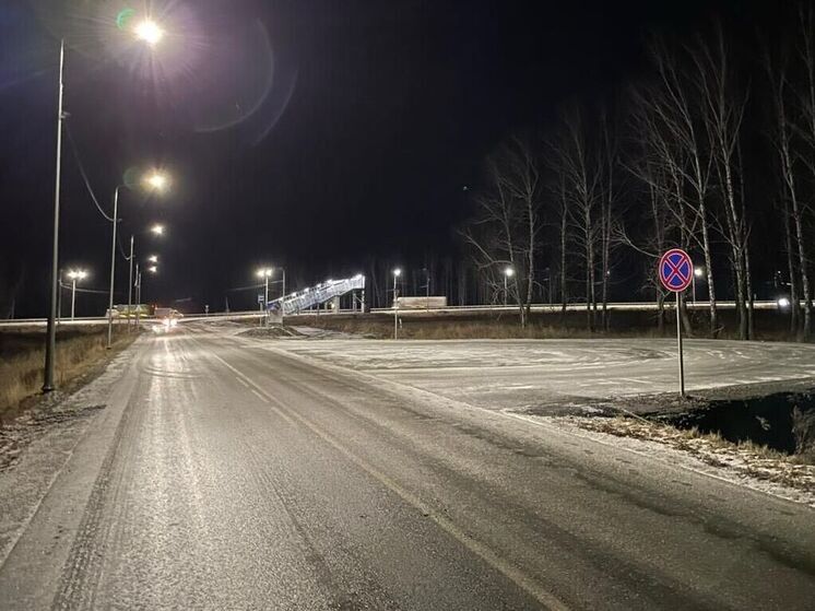 В Ялуторовском районе появилось освещение на новой разворотной площадке у села Беркут